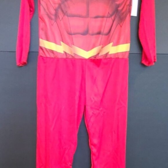 Flash Costume for Kids Hero Boys Dress Up Costume , 8-9, N w/defect - Picture 10 of 16